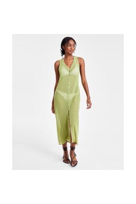 Juniors Fern Button Front Mid Fern M