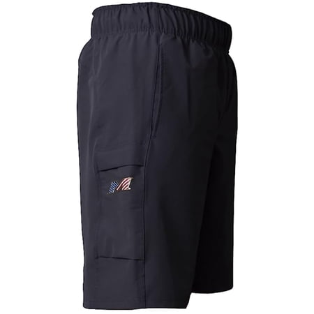 Miken Men's M20 Game & Training Shorts Slowpitch Softball – Graphite/USA - (S)