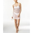 thumbnail image 1 of Miken WHITE Crochet Racerback Swim Cover-Up, US Large, 1 of 3