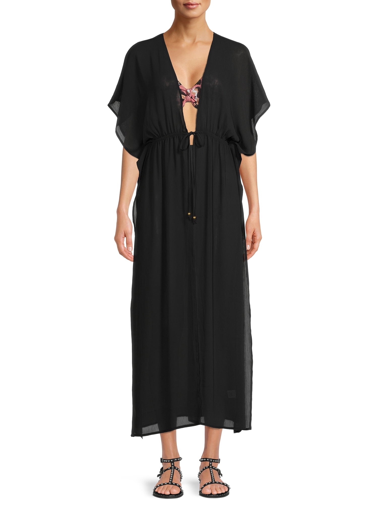 Miken Women's Kimono Swimsuit Cover Up