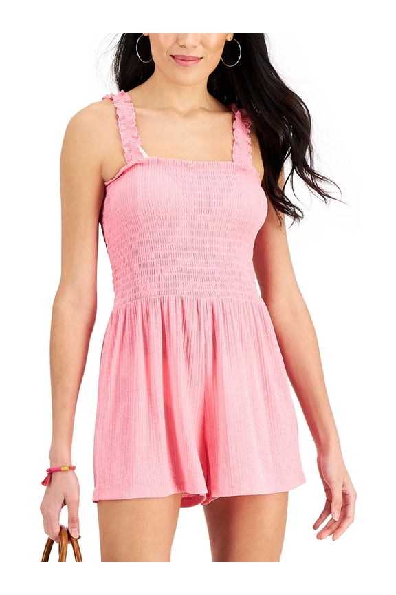 Womens Juniors Summer Romper Cover-Up