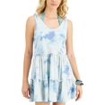 thumbnail image 1 of Miken Womens Juniors Tie-Dye Dress Cover-Up, 1 of 1