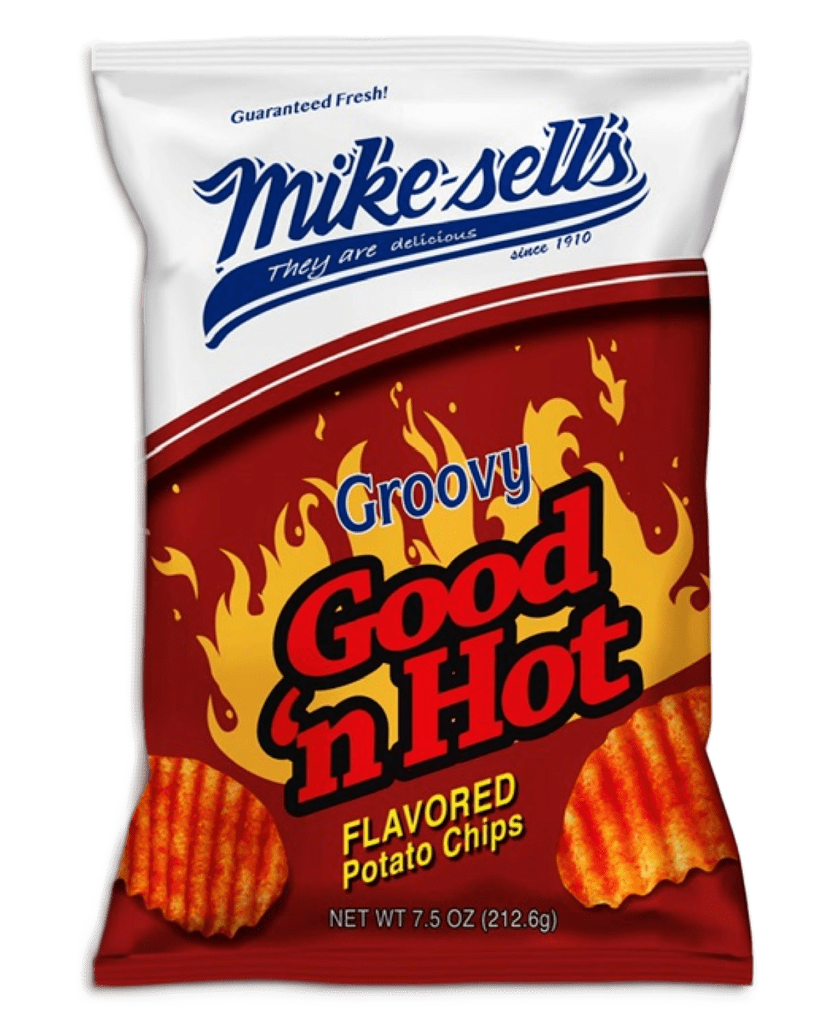 Mikesell's Good N' Hot Potato Chips, 7.5oz