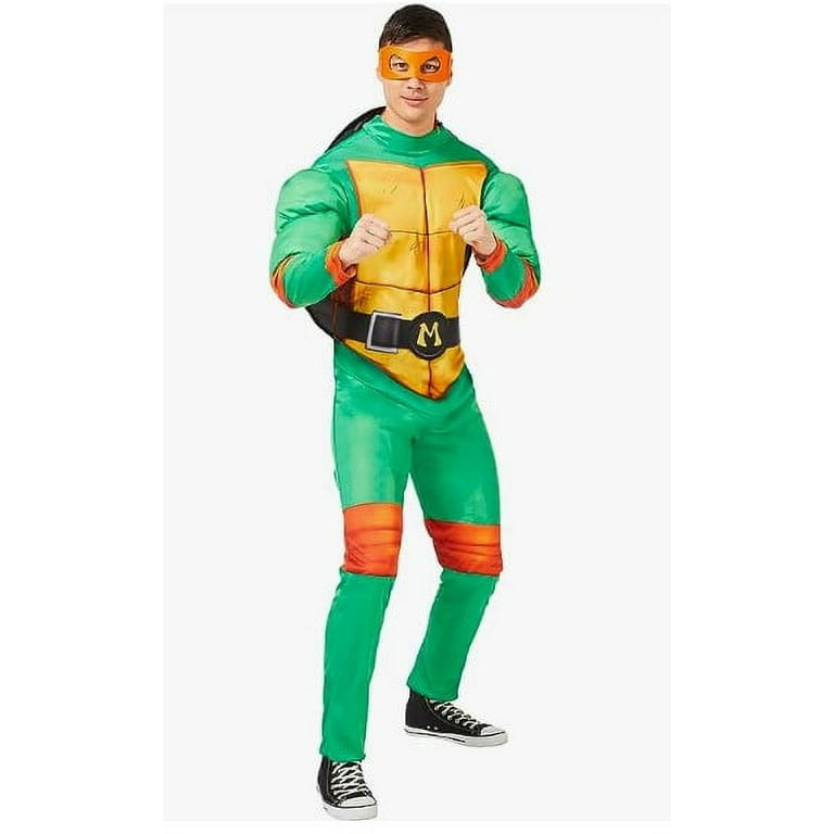 Adult Ladies TMNT Teenage Mutant Ninja Turtles Fancy Dress Superhero  Costume New