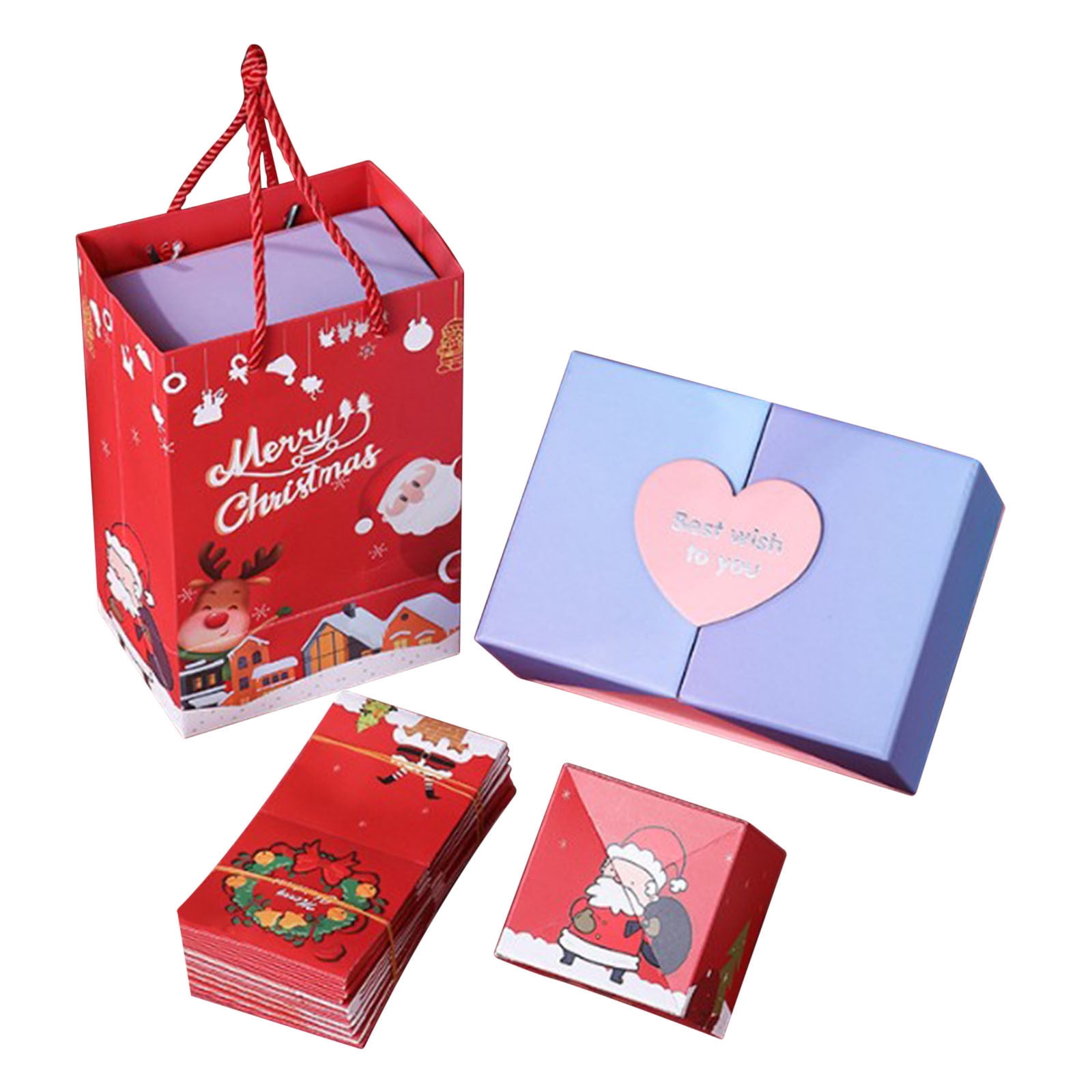 Mikhai Christmas Surprise Gift Box Explosion for Money,2024 New Unique