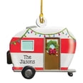 thumbnail image 1 of Mikhai Clearance 2 Pcs Christmas Vehicle Hanging Ornaments,3.1 Inch Transportation Car Pendant Construction Truck Monster Truck Fire Truck Excavator for Xmas Tree Decoration (Car), 1 of 6