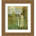 thumbnail image 1 of Mikhail Nesterov 2x Matted 20x22 Gold Ornate Framed Art Print 'Tsarevich Dimitry', 1 of 2