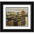 thumbnail image 1 of Mikhail Nesterov 2x Matted 22x20 Black Ornate Framed Art Print 'In Ufa', 1 of 2