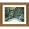 thumbnail image 1 of Mikhail Nesterov 2x Matted 24x20 Gold Ornate Framed Art Print 'Christ with Martha and Mary', 1 of 2