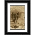 thumbnail image 1 of Mikhail Vrubel 2x Matted 20x24 Black Ornate Framed Art Print 'Duel of Pechorin and Grushnitsky', 1 of 2