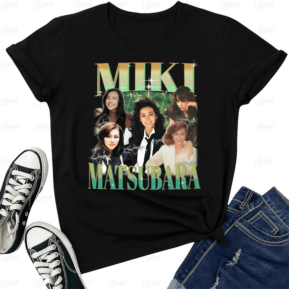 Miki Matsubara Stay With Me Japanese City Pop Vintage Style Unisex T-Shirt V50990, up to size 5XL
