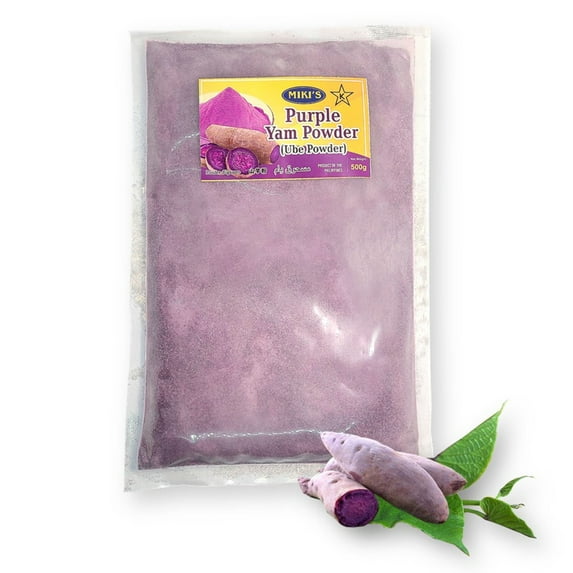 Miki's Ube Purple Yam Powder 100% Pure Ube Kosher 17.64 Oz./ 5.00 G.