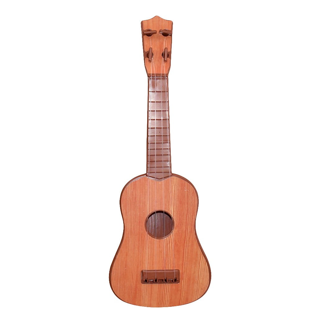 Mikilon 11" Kids Ukulele Guitar Toy - 4 Strings Children Early Educational Learning Musical Instrument Toys for Beginner - Christmas Birthday Gift Toys for Girls Boys 6 7 8+ Years