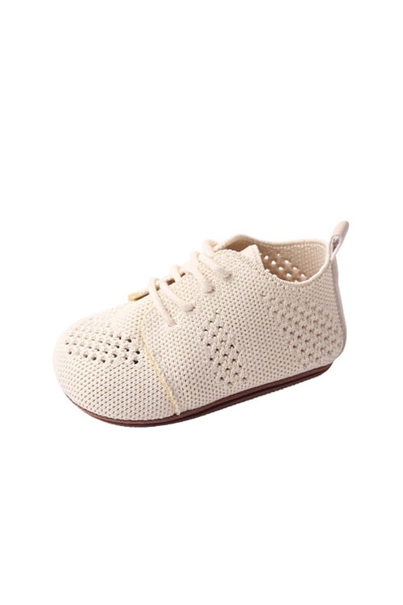 Mikilon 3-11 Months Baby Summer Walking Shoes Breathable Soft Bottom Casual Non-slip Mesh Shoes