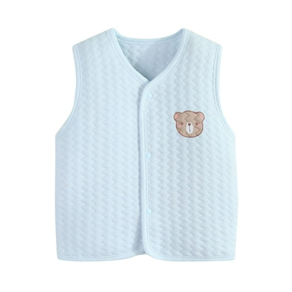 Mikilon 4-10 Years Boys Sweater Vest Unisex Cable Knit Toddler Uniform Vest for Little Big Children/Teenage Girls