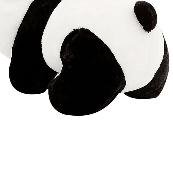 Mikilon 7.9" Panda Stuffed Animal Doll Toys Lying Soft Plush Panda Throw Pillow, Plush Stuffed Toys Home Decor, Christmas Birthday Gift Toys for Girls Boys 3 4 5+ Years