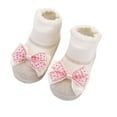 thumbnail image 1 of Mikilon Baby Non Slip Grip Cotton Animal Ankle Socks with Non Skid Soles for Newborn Toddler Boy Girl, 1 of 2
