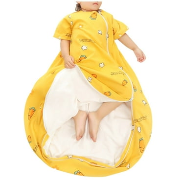 Mikilon Baby Printed Long-Sleeve Wearable Sleeping Bag, Sack, Blanket for 0-5 Years Kids