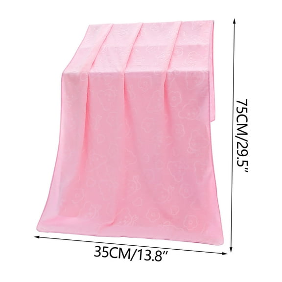 Mikilon Bath Towels Coral Velvet Bath Towel Men and Women Wrap Large Thickened Towel Bath Towel Set Bath Towel Beach Towel Purple