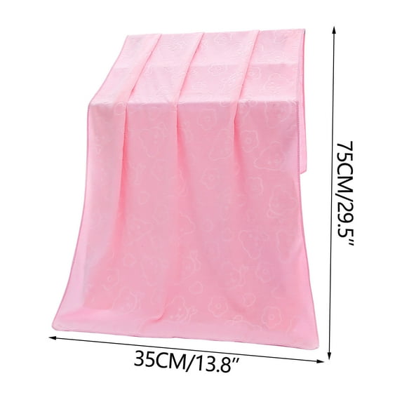 Mikilon Bath Towels Coral Velvet Bath Towel Men and Women Wrap Large Thickened Towel Bath Towel Set Bath Towel Beach Towel Yellow