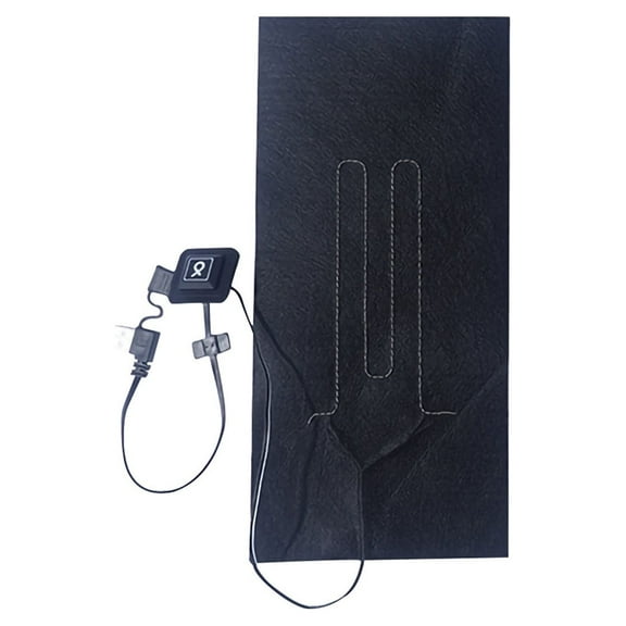 Blanket, Electric Heating Film Electric Heating Film Electric Heating Film Scarf Vest Down Jacket Electric Heating Film, Black