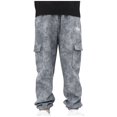 thumbnail image 1 of Mikilon Boys Outdoor Cargo Pants Size 8-13 Years Elastic Waist Baggy Pants Comfortable Baggy Pants with Pockets, 1 of 4