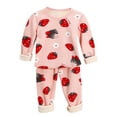 thumbnail image 1 of Mikilon Boys Plus Velvet and Thicken Clothing Sets Fall Thermal Outfit Set Cute Graphic Printed Long Sleeve Round Neck Undershirts Elastic Waist Pants Size 3-9 Years, 1 of 1