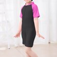 thumbnail image 1 of Fesfesfes Boys and Girls Short Sleeve One Piece Rash Guard Swimsuit Water Sport UPF 50+ Sun Protection Bathing Suits (1-7 Years), 1 of 8