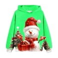 thumbnail image 1 of Mikilon Chirstmas Day Kids Clothes Size 4-14 Thermal Printed Hoodie & Sweatshirts Round Neck Long Sleeve Shirts Fall and Winter Plus Velvet Pullover Clothes, 1 of 3