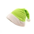 thumbnail image 1 of Mikilon Christmas Day Ornamental Hats Comfortable Patchwork Color Santa Claus ‌Hats Winter Warm Hats, 1 of 2
