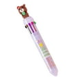 thumbnail image 1 of Mikilon Christmas Decorations 10 Color Christmas Ballpoint Pen Push Type Color Multifunction Marker 10 in 1 Multicolor Pen Christmas Gift 2ml J, 1 of 7