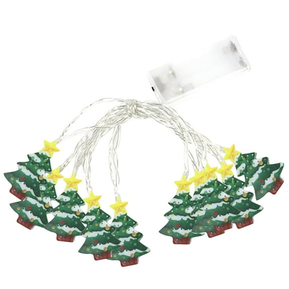 Mikilon Christmas Lights, Christmas Lights Holiday Decorations Star Lights Shape String Lights, D