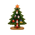 thumbnail image 1 of Christmas Decorations Home Ornaments, Div Wooden Christmas Tree Desktop Decoration Ornaments Christmas, B, 1 of 2