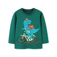 thumbnail image 1 of Fesfesfes Fashionable Versatile Sweatshirts for Kida Long Sleeve Round Neck Tops Casual Loose Hoodless Shirts ,Size 1-6 Years, 1 of 6