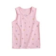 thumbnail image 1 of Fesfesfes Girls Cotton Tops Children Inner Layer 2025 Summer Children Cute Base Shirt Sleeveless Top Round-Neck Breathable Camisoles(Pink,9 Years), 1 of 3