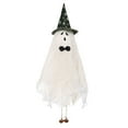 thumbnail image 1 of Halloween Decorations, Halloween Decorations White Witch Ghost Hanging Ghost Wind Chime Ghost Festival Home Party Decoration Pendant, Green, 1 of 7