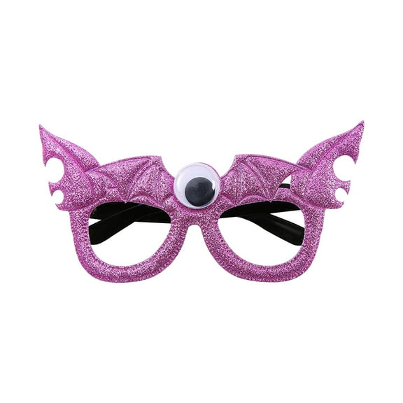 Mikilon Halloween Decorations Halloween Glasses Halloween Glasses Creatives Cats Pumpkin Spider Cats Party Props Atmospheres Halloween Glasses Purple
