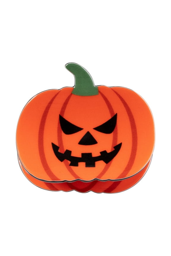 Halloween Decorations, Halloween Hair Clip Acrylic Pumpkin Hair Claw Ponytail Women Holiday Party Gifts Hair Accessories Dress up, B