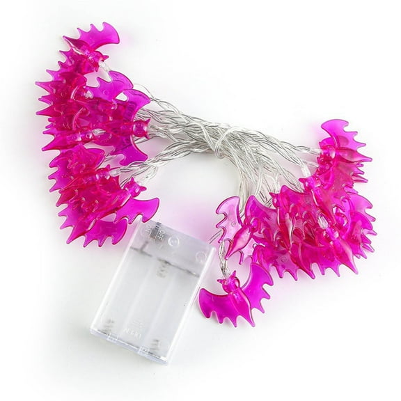 Halloween Decorations, Halloween Lights 2m 10 LED Battery Operated String Lights Cute for Window Indoor Outdoor Decor Halloween Party Decorations, Plastic, A