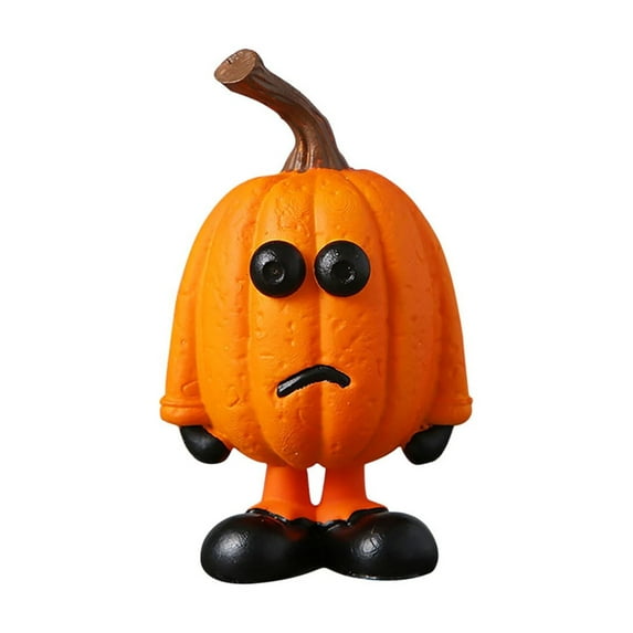 Halloween Decorations, Halloween Pumpkin Outdoor Decoration Home Decor Ghost Party Pumpkin Resin Crafts, D