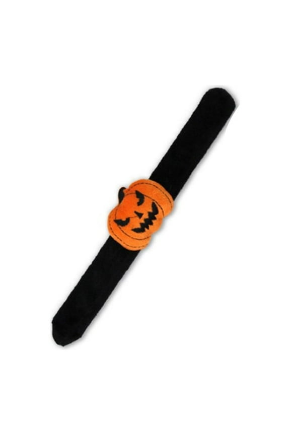 Mikilon Halloween Decorations, Halloween Ring Bracelet Adult and Children's Cute Pumpkin Ghost Spider Halloween Bracelet, cloth, A