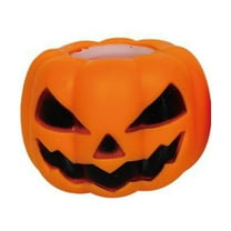 Halloween Decorations, Unique Pumpkin Stress Relief Toys for Kids and Parents for Halloween, Plastic, orange