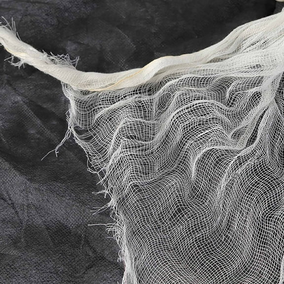 Mikilon Halloween Ornaments, Halloween Costume Props Horror Plastic Skull Ghost Curtain Hanging Hanging Ghost, White