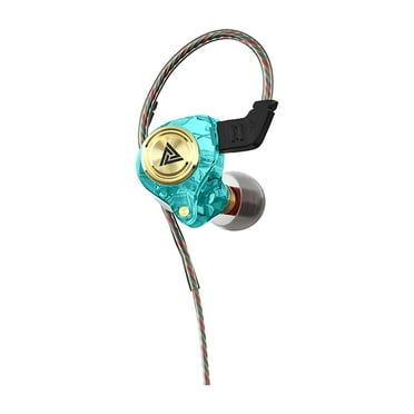 Mikilon Headphones, Translucent Cell Phone Wired Earbuds Environmentally Friendly Fire Retardant Material Wired Headphones In-ear Stereo In-line Headphones