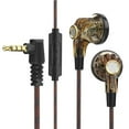 thumbnail image 1 of Mikilon Headphones, Wired Earphones Flat Earbuds Wired Control With Microphone Music And Sports 16mm Dynamics Flat Earbuds, 1 of 9