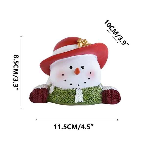 Home Decor, Decorations Table Snowman Resin Christmas Decor Snowman Christmas Figures From Christmas Home Dining Table Christmas Snowman Christmas Tree Christmas Gift, A