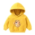 thumbnail image 1 of Fesfesfes Hoodie Sweatshirts for Kids Size 3-7 Long Sleeve Shirts Round Neck Solid Color Graphic Comfortable Pullover Sweatshirts Fall and Winter Casual Kids Cute Clothes, 1 of 2