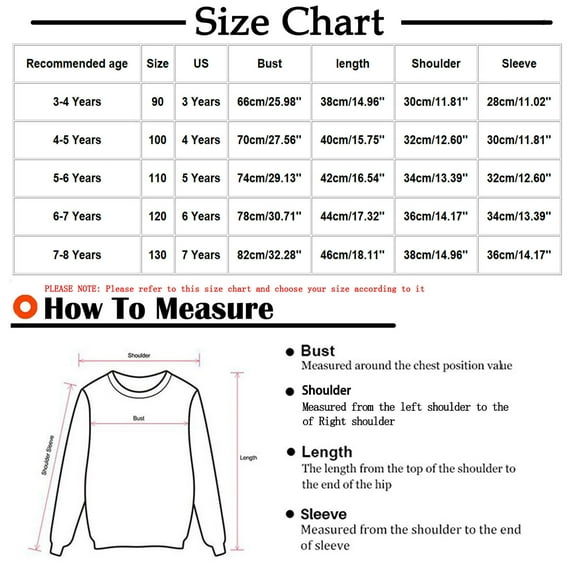 Fesfesfes Hoodie Sweatshirts for Kids Size 3-7 Long Sleeve Shirts Round Neck Solid Color Graphic Comfortable Pullover Sweatshirts Fall and Winter Casual Kids Cute Clothes
