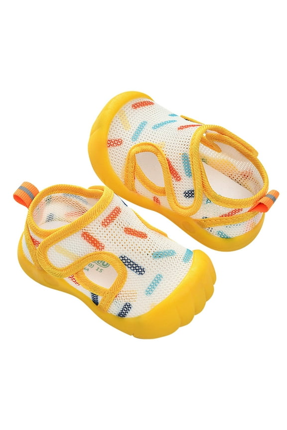 Mikilon Kids Soft Soled Tennis Shoes Size 0-4 Years ,Comfortable and Breathable Mesh Slip Shoes