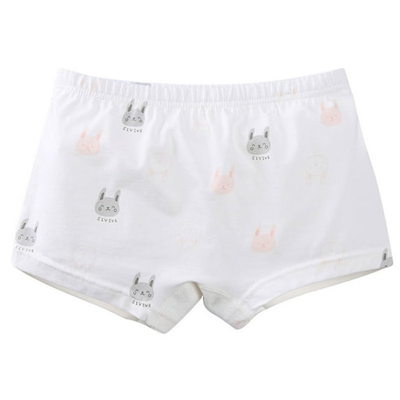 Mikilon Little Girls Cotton Boy Shorts Toddler Panties Baby Princess Underwear